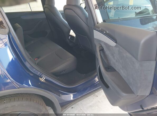 7SAYGDEE6TF579997 2026 TESLA MODEL Y Blue Вид наклейки з VIN-кодом