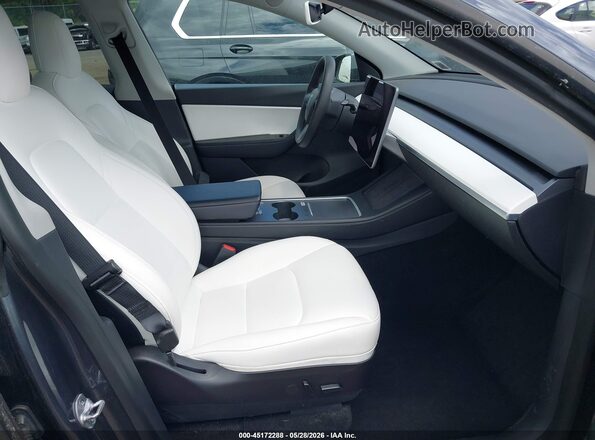 7SAYGDEE7NF372733 2022 TESLA MODEL Y Black Սալոնի դիմացի տեսք