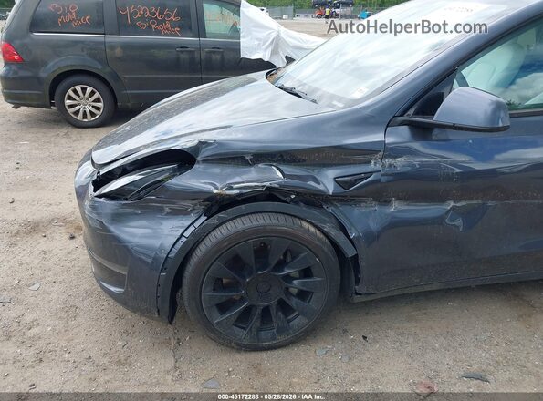 7SAYGDEE7NF372733 2022 TESLA MODEL Y Black Դիմացի տեսք