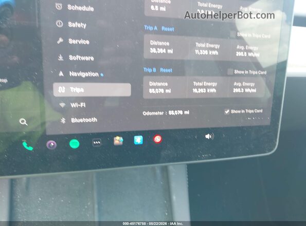 7SAYGDEE7PA129682 2023 TESLA MODEL Y Red უკანა სავარძლების ხედი