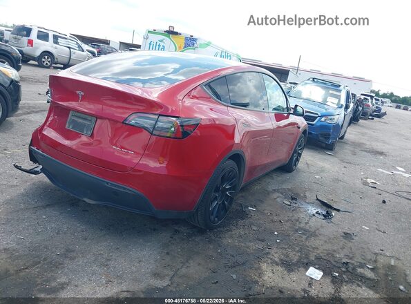 7SAYGDEE7PA129682 2023 TESLA MODEL Y Red უკანა მარჯვენა