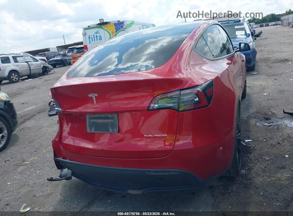 7SAYGDEE7PA129682 2023 TESLA MODEL Y Red 