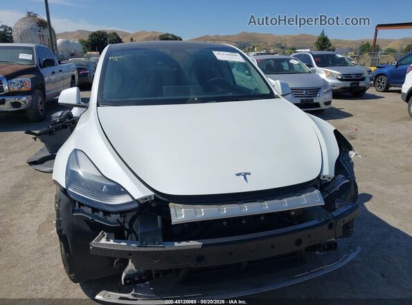 7SAYGDEE7PF740511 2023 TESLA MODEL Y Белый Вид задней части салона