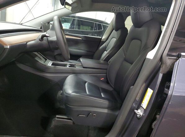 7SAYGDEE7PF891154 2023 TESLA MODEL Gray Вид салону спереду
