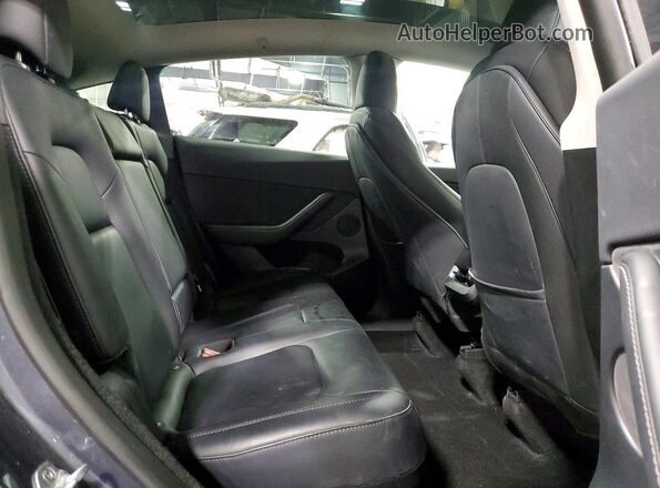 7SAYGDEE7PF891154 2023 TESLA MODEL Gray Вид задніх сидінь