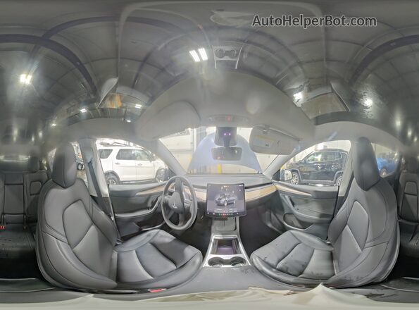 7SAYGDEE7PF891154 2023 TESLA MODEL Gray Вид наклейки з VIN-кодом