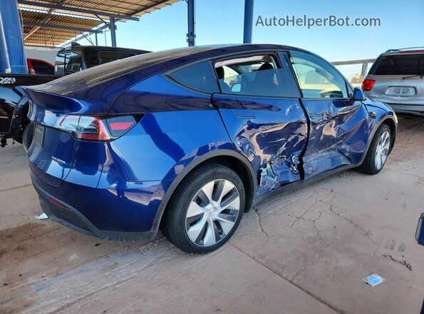 7SAYGDEE7RA266995 2024 TESLA OTHER Синий Задняя правая четверть