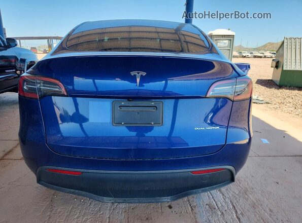 7SAYGDEE7RA266995 2024 TESLA OTHER Синий Вид сзади