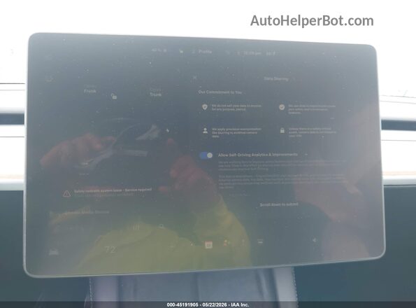 7SAYGDEE7SA350580 2025 TESLA MODEL Y Серый 