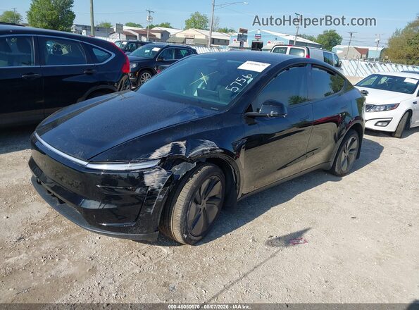 7SAYGDEE7TA472423 2026 TESLA MODEL Y Черный Передняя левая четверть