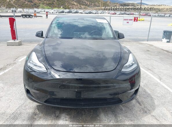 7SAYGDEE8NF455720 2022 TESLA MODEL Y Black ხელსაწყოთა პანელის ხედი