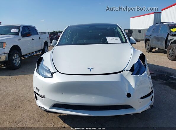 7SAYGDEE8PA045841 2023 TESLA MODEL Y White Vista trasera