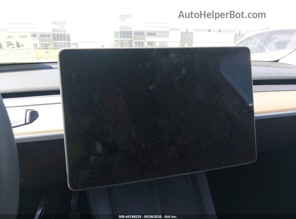 7SAYGDEE8PA045841 2023 TESLA MODEL Y White Vista de los asientos traseros
