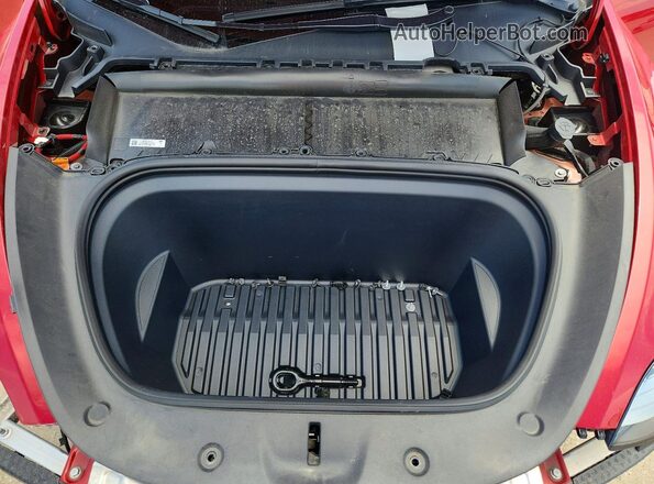 7SAYGDEE8PA088690 2023 TESLA MODEL Red Vista interior trasera