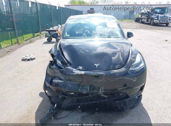 7SAYGDEE8PF949207 2023 TESLA MODEL Y Black Vista del cuadro de instrumentos
