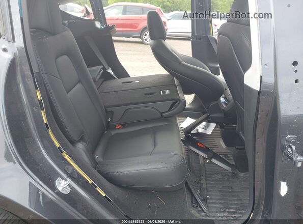 7SAYGDEE8RA296281 2024 TESLA MODEL Y Gray Vista de la etiqueta del VIN