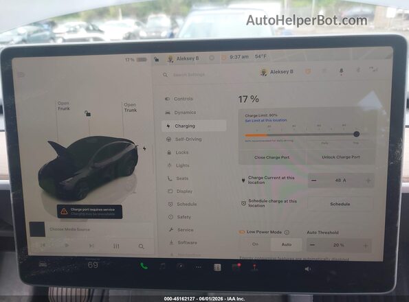 7SAYGDEE8RA296281 2024 TESLA MODEL Y Gray 