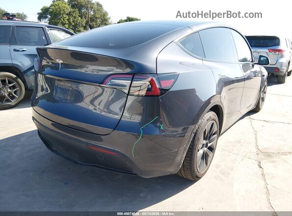 7SAYGDEE8SA372281 2025 TESLA MODEL Y Gray Rear right