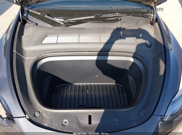 7SAYGDEE8SA372281 2025 TESLA MODEL Y Gray Rear view