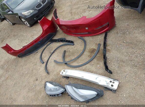 7SAYGDEE8SF280669 2025 TESLA MODEL Y Red Вид панелі приладів