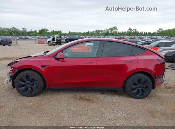 7SAYGDEE8SF280669 2025 TESLA MODEL Y Red Панорамний вид салону 360°