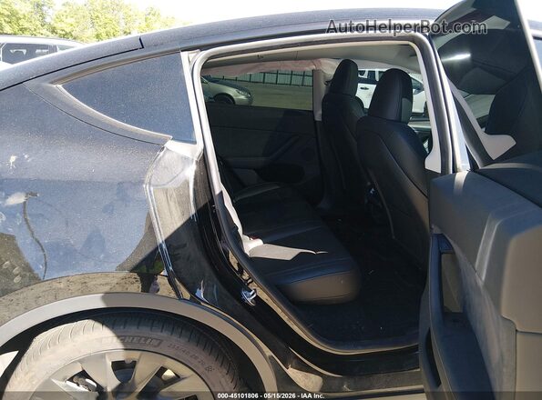 7SAYGDEE9PA183047 2023 TESLA MODEL Y Black VIN sticker view