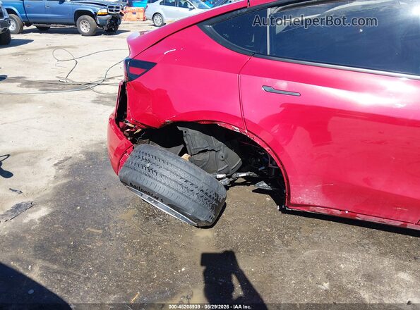 7SAYGDEE9PF613033 2023 TESLA MODEL Y Red Вид спереду