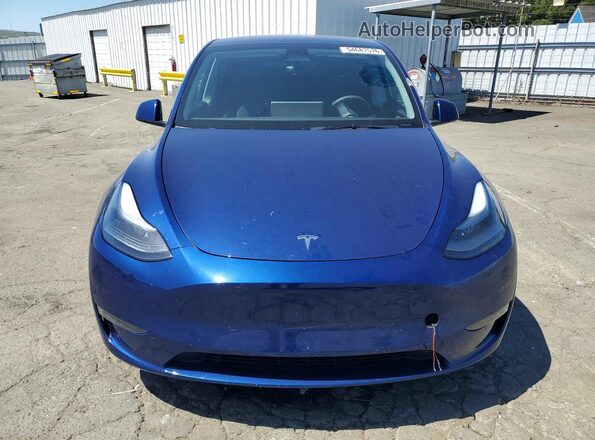 7SAYGDEE9PF748576 2023 TESLA MODEL Blue Vista frontal