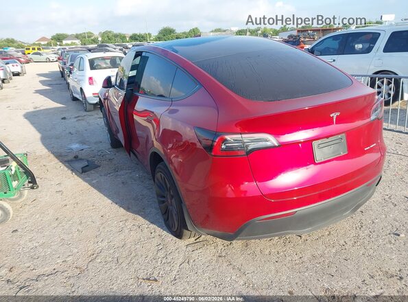 7SAYGDEE9RA266707 2024 TESLA MODEL Y Red Հետևի ձախ
