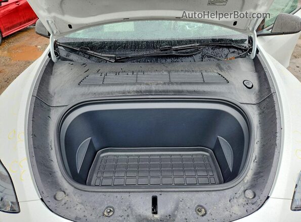 7SAYGDEE9SF223011 2025 TESLA MODEL Белый Вид задней части салона