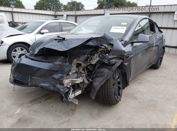 7SAYGDEEXNA002177 2022 TESLA MODEL Y Gray Front left