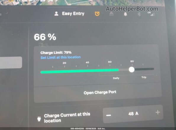 7SAYGDEEXNA009162 2022 TESLA MODEL Y Gray 
