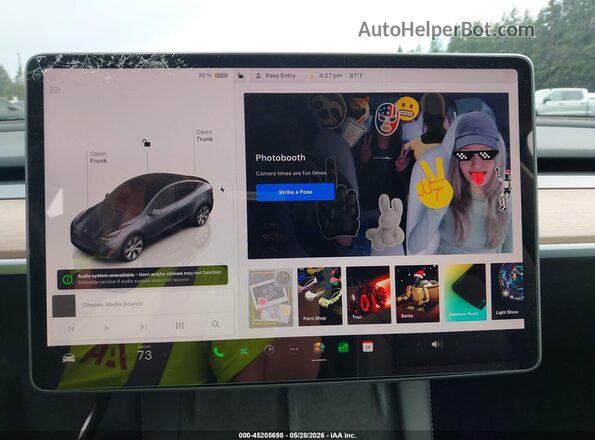 7SAYGDEEXPA157041 2023 TESLA MODEL Y Gray 