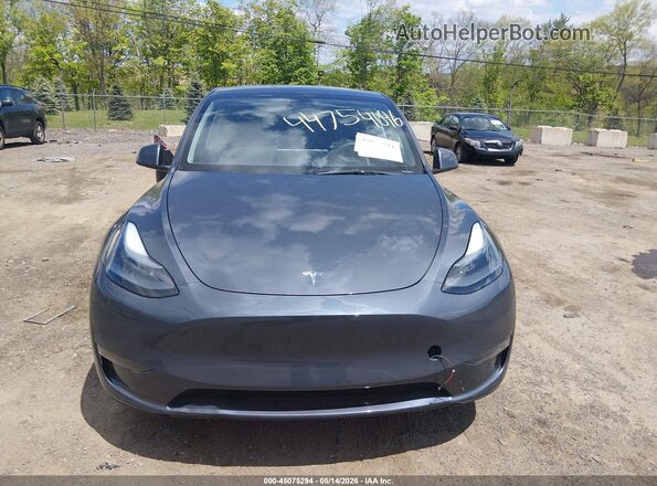7SAYGDEEXPA168167 2023 TESLA MODEL Y Gray Вид щитка приладів