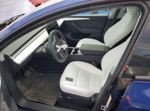 7SAYGDEEXSF263436 2025 TESLA MODEL Blue 