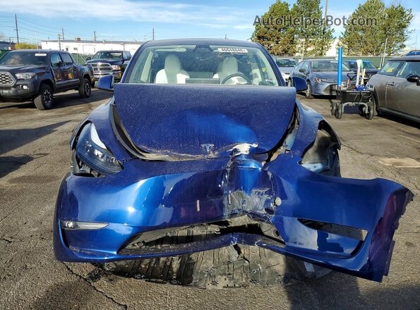 7SAYGDEEXSF263436 2025 TESLA MODEL Blue 