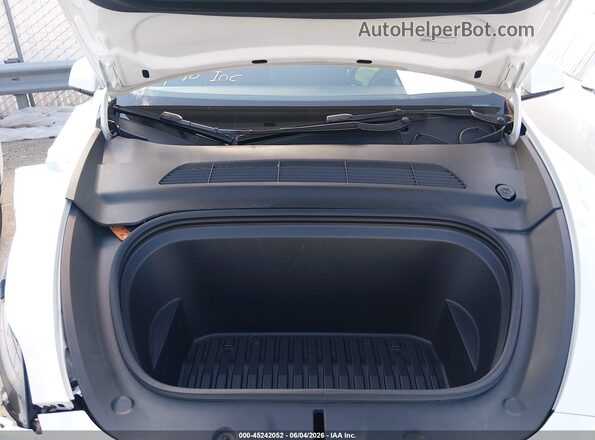7SAYGDEF0NF308168 2022 TESLA MODEL Y White Rear view
