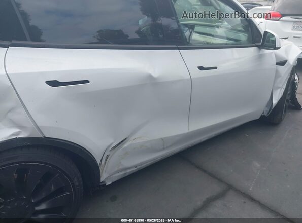 7SAYGDEF0NF406598 2022 TESLA MODEL Y White Սալոնի հետևի տեսք