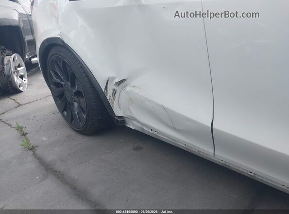 7SAYGDEF0NF406598 2022 TESLA MODEL Y White 