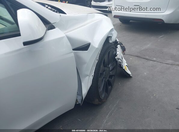 7SAYGDEF0NF406598 2022 TESLA MODEL Y White 
