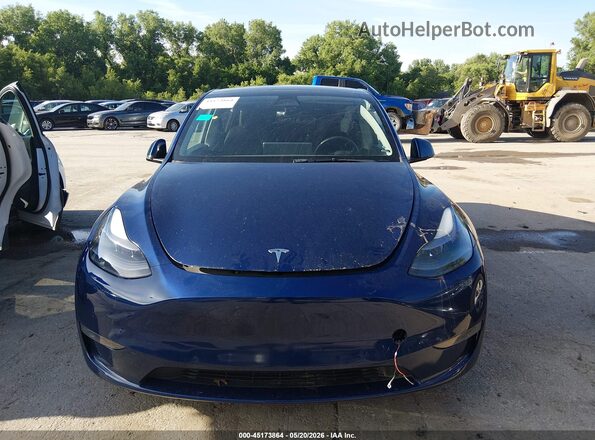 7SAYGDEF0NF443327 2022 TESLA MODEL Y Синий Вид щитка приборов