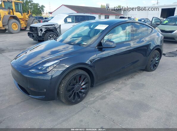 7SAYGDEF0RF048733 2024 TESLA MODEL Y Gray Front left