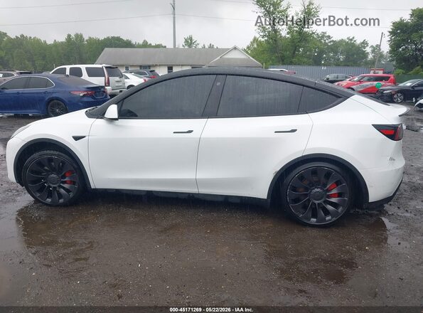 7SAYGDEF1NF534512 2022 TESLA MODEL Y White 