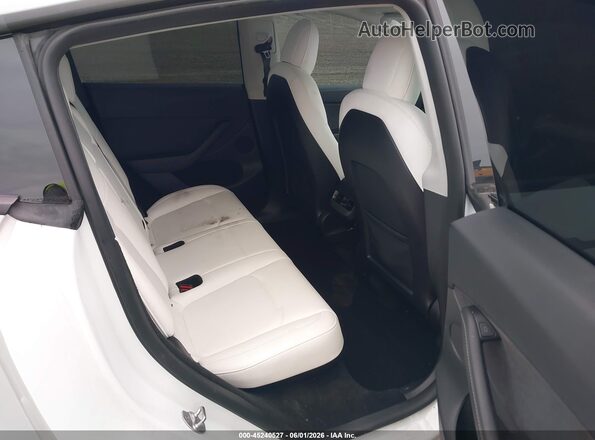 7SAYGDEF1PF590677 2023 TESLA MODEL Y Gray VIN კოდის სტიკერის ხედი