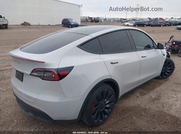 7SAYGDEF1PF590677 2023 TESLA MODEL Y Gray უკანა მარჯვენა