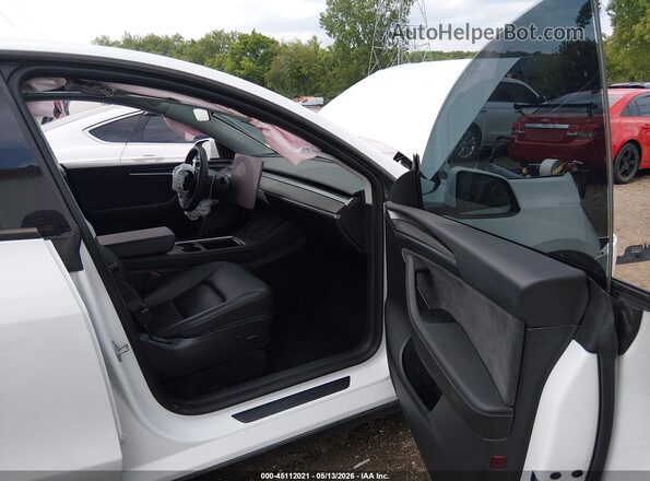 7SAYGDEF1PF700983 2023 TESLA MODEL Y White წინა სალონის ხედი