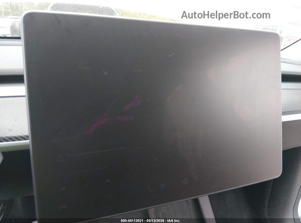 7SAYGDEF1PF700983 2023 TESLA MODEL Y White უკანა სავარძლების ხედი