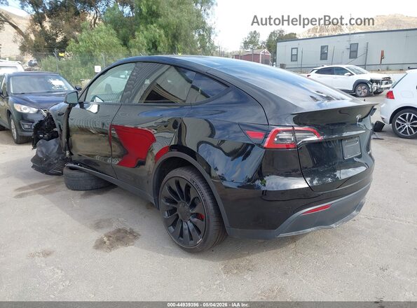 7SAYGDEF1PF766563 2023 TESLA MODEL Y Black Задня ліва чверть