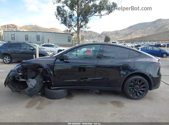 7SAYGDEF1PF766563 2023 TESLA MODEL Y Black Панорамний вид салону 360°