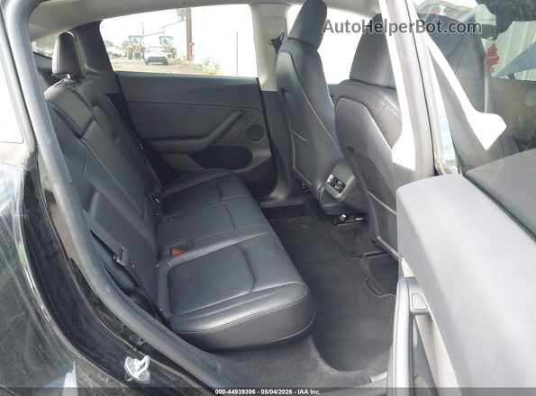 7SAYGDEF1PF766563 2023 TESLA MODEL Y Black Вид наклейки з VIN-кодом